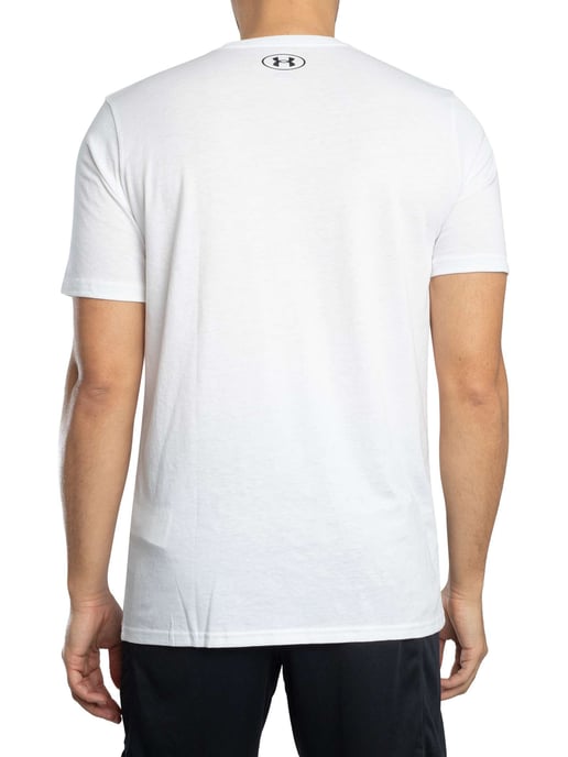 Under Armour Camiseta Holgada Con Logo En El Pecho Izquierdo, Blanco - Image 3