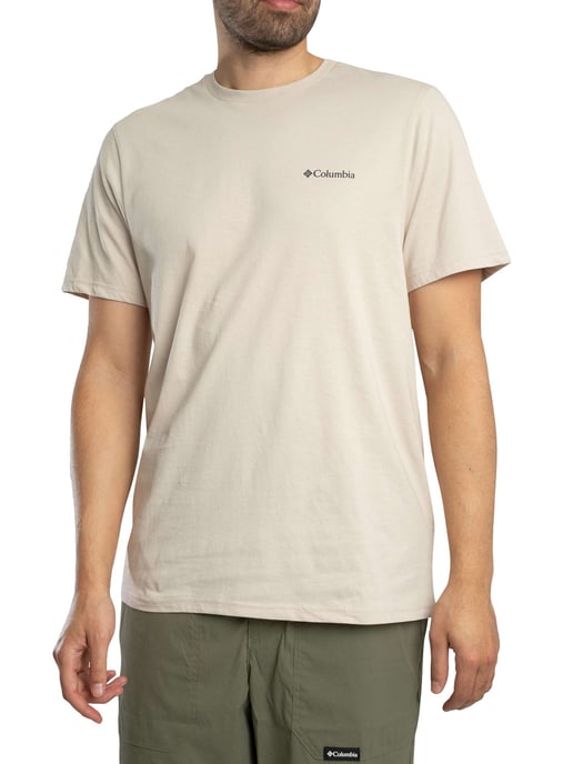 Columbia Camiseta Con Logo En La Espalda, Beige - Image 2