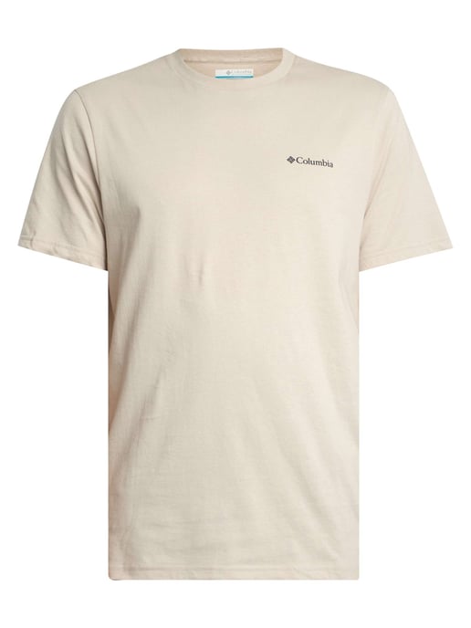 Columbia Camiseta Con Logo En La Espalda, Beige - Image 5