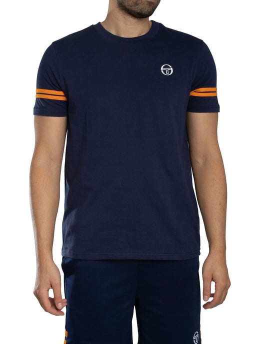 Sergio Tacchini Camiseta De La Tripulación De Grello, Azul - Image 1