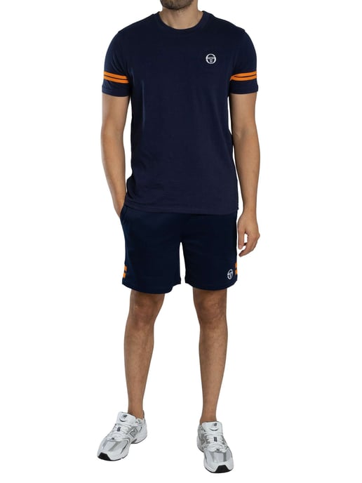 Sergio Tacchini Camiseta De La Tripulación De Grello, Azul - Image 5