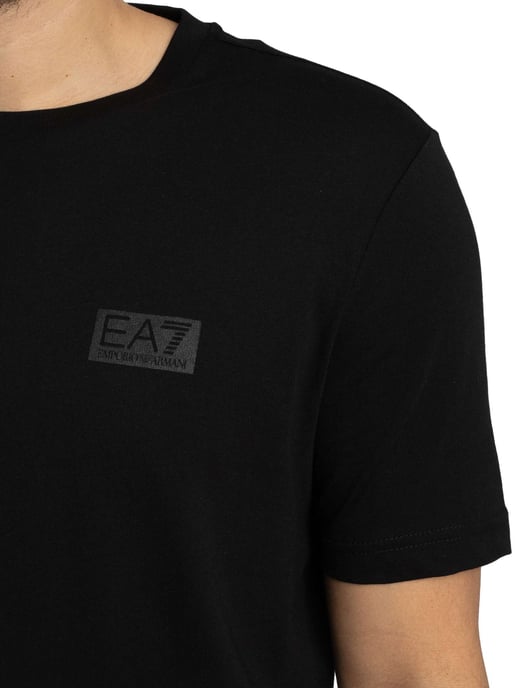 EA7 Camiseta Con El Logotipo De Back Box, Negro - Image 4