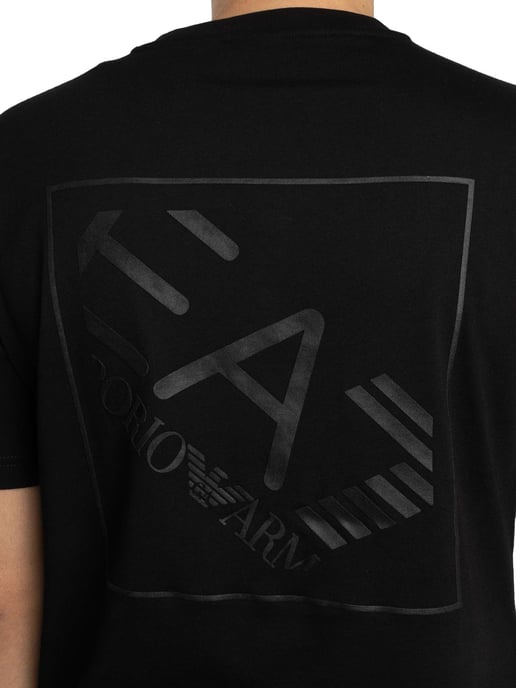 EA7 Camiseta Con El Logotipo De Back Box, Negro - Image 5