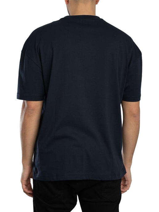 EA7 Camiseta Gráfica Echo, Azul - Image 3
