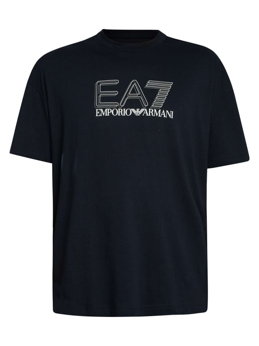 EA7 Camiseta Gráfica Echo, Azul - Image 5