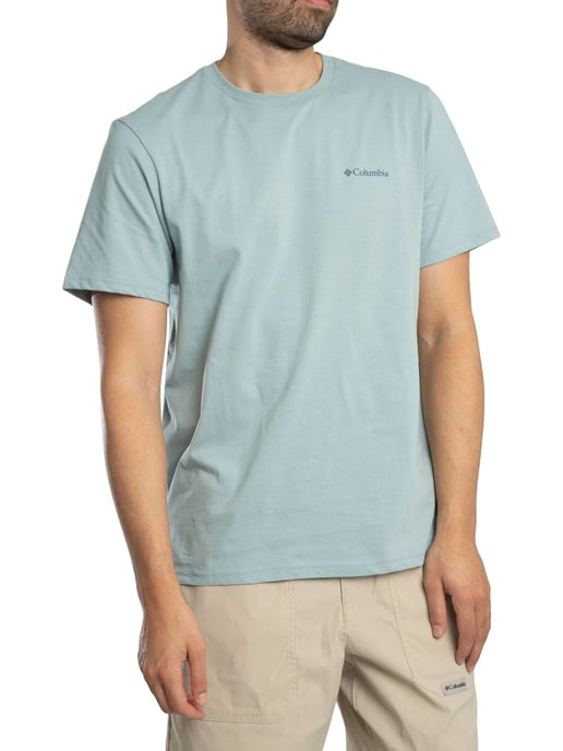 Columbia Camiseta Con Logo En La Espalda, Verde - Image 2