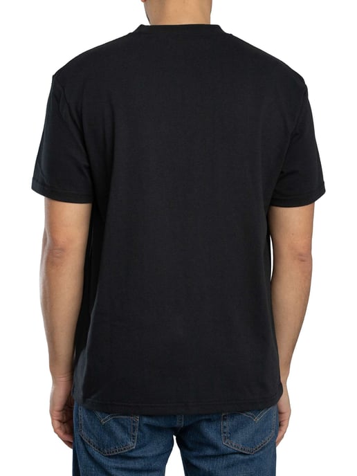 Deus Ex Machina Camiseta De Bolsillo De Repuestos Y Servicio, Negro - Image 3