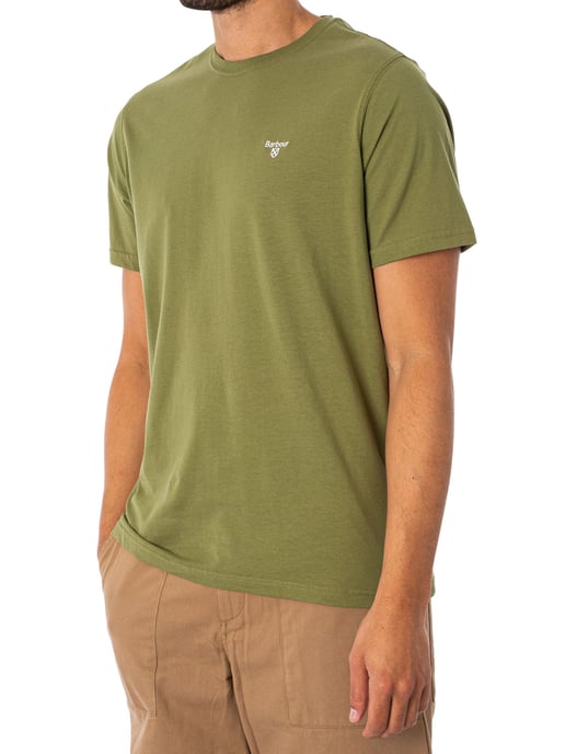 Barbour Camiseta Deportiva A Medida, Verde - Image 2