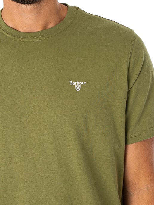 Barbour Camiseta Deportiva A Medida, Verde - Image 4