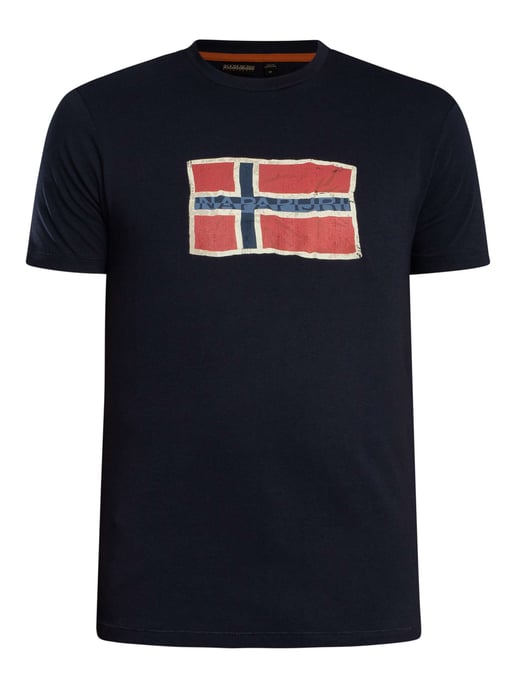 Napapijri Camiseta Gráfica Mahsa, Azul - Image 5