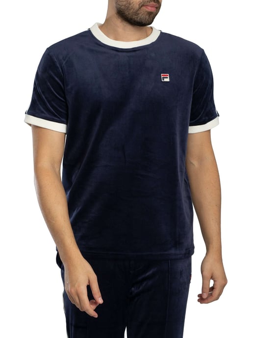 Fila Camiseta De Terciopelo Basilio, Azul - Image 1