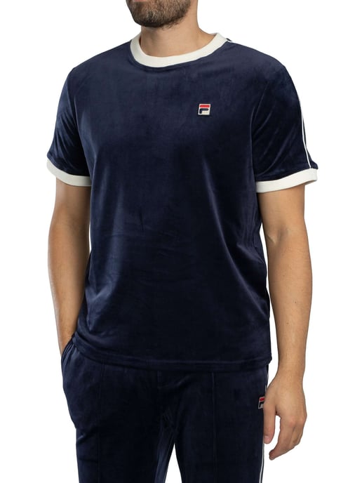 Fila Camiseta De Terciopelo Basilio, Azul - Image 2