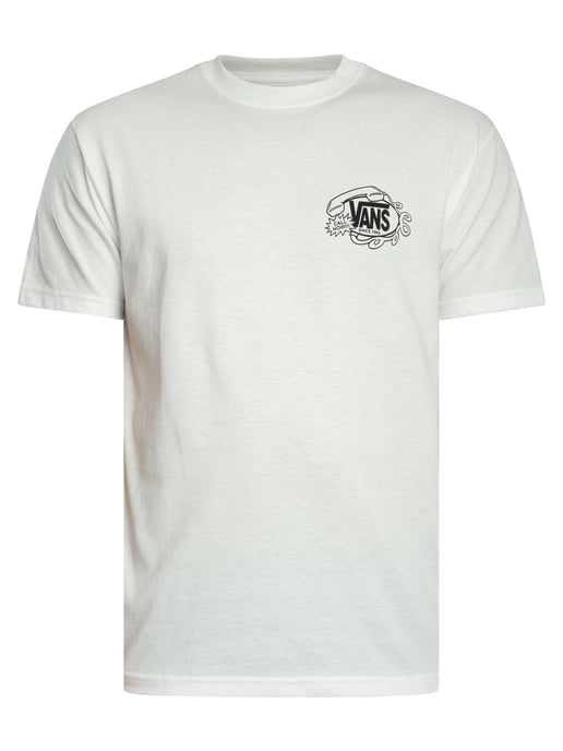 Vans Camiseta Gráfica Hot Lines Back, Blanco - Image 5