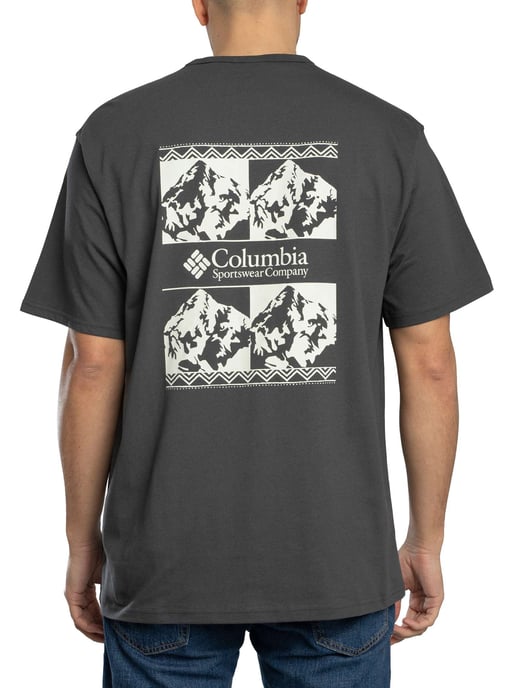 Columbia Camiseta Icónica De Peso Pesado, Gris - Image 3