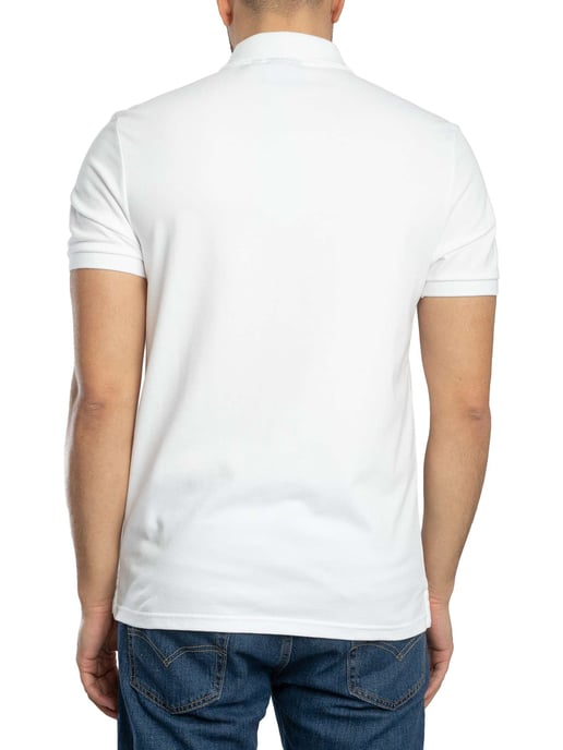 Lyle & Scott Camisa Polo Con Paneles De Cuadros, Blanco - Image 3