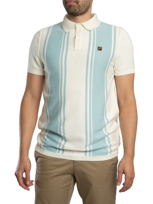 Fila Polo De Punto Estilo Boliche Buddy, Azul - Image 2