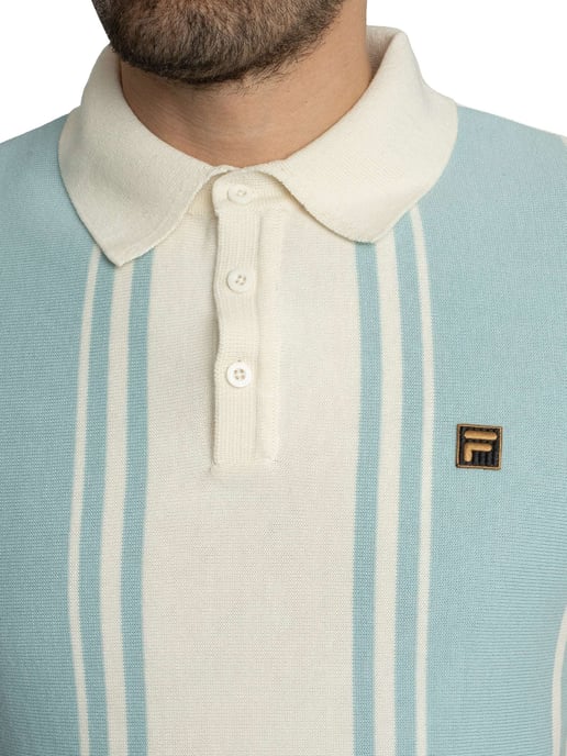 Fila Polo De Punto Estilo Boliche Buddy, Azul - Image 4
