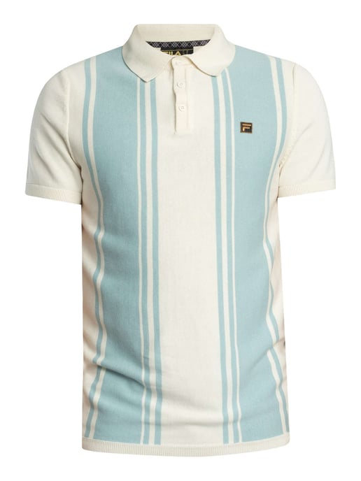 Fila Polo De Punto Estilo Boliche Buddy, Azul - Image 5