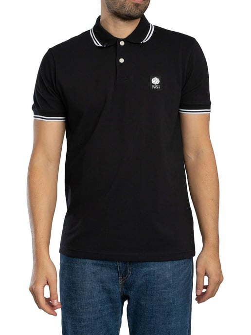 Pretty Green Polo Rayner, Negro - Image 1