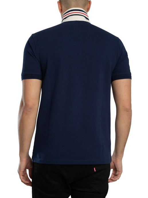 Fila Polo Básico Con Cinta Achille Heritage, Azul - Image 3