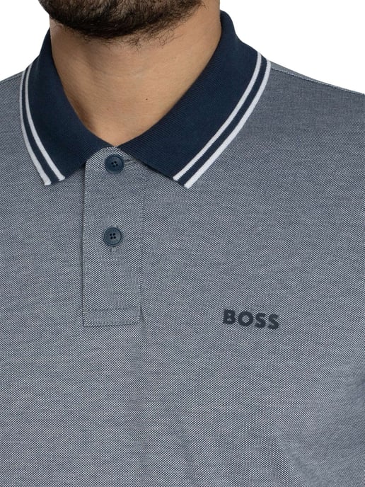 BOSS Polo Peoxford, Azul - Image 4