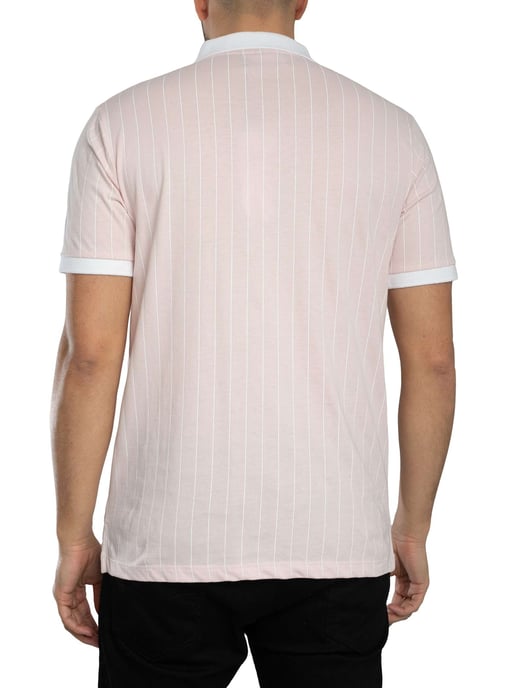 Fila Polo Clásico De Rayas Vintage, Rosado - Image 3