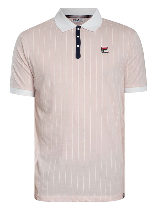 Fila Polo Clásico De Rayas Vintage, Rosado - Image 6