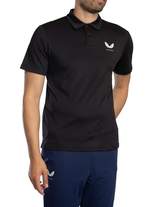 Castore Polo Activo, Negro - Image 2