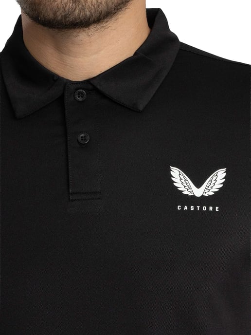 Castore Polo Activo, Negro - Image 4