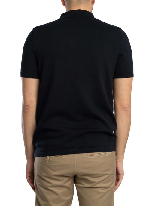 Fila Polo De Punto Estilo Boliche Buddy, Negro - Image 3