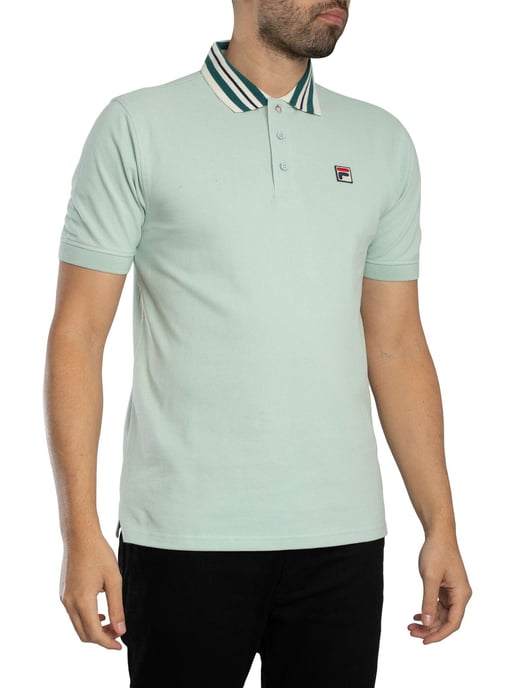 Fila Polo Básico Con Cinta Achille Heritage, Verde - Image 2