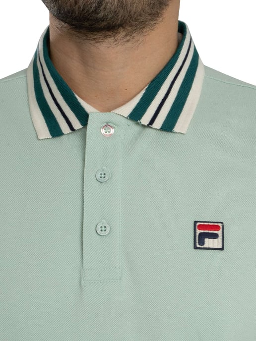 Fila Polo Básico Con Cinta Achille Heritage, Verde - Image 4