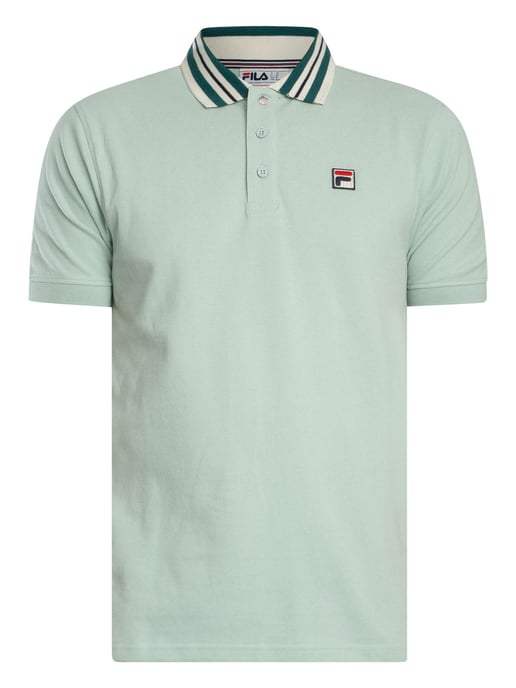 Fila Polo Básico Con Cinta Achille Heritage, Verde - Image 5