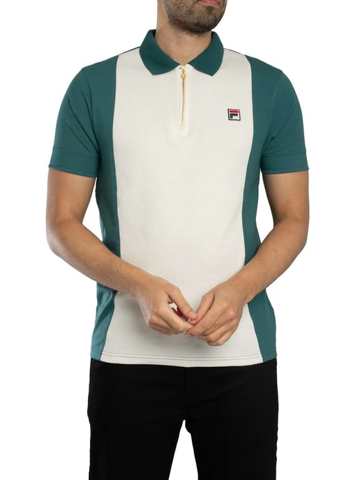 Fila Polo Pierro Cut &Amp; Sew Con Cremallera, Blanco - Image 2