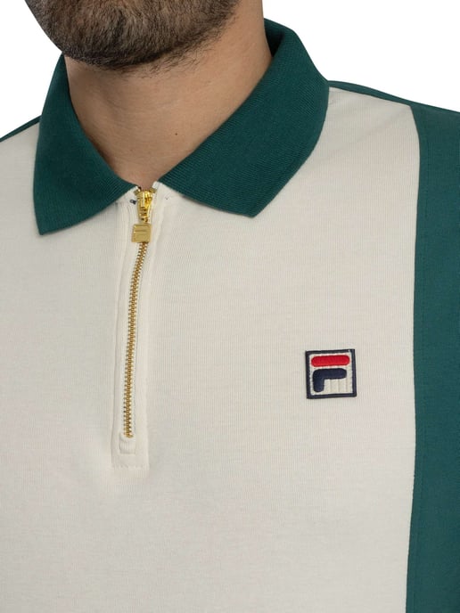 Fila Polo Pierro Cut &Amp; Sew Con Cremallera, Blanco - Image 4