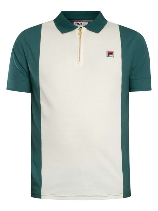 Fila Polo Pierro Cut &Amp; Sew Con Cremallera, Blanco - Image 5
