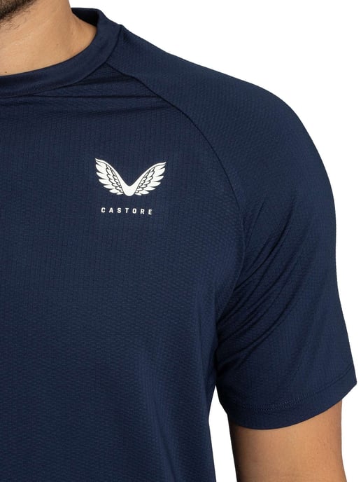 Castore Camiseta De Entrenamiento, Azul - Image 4