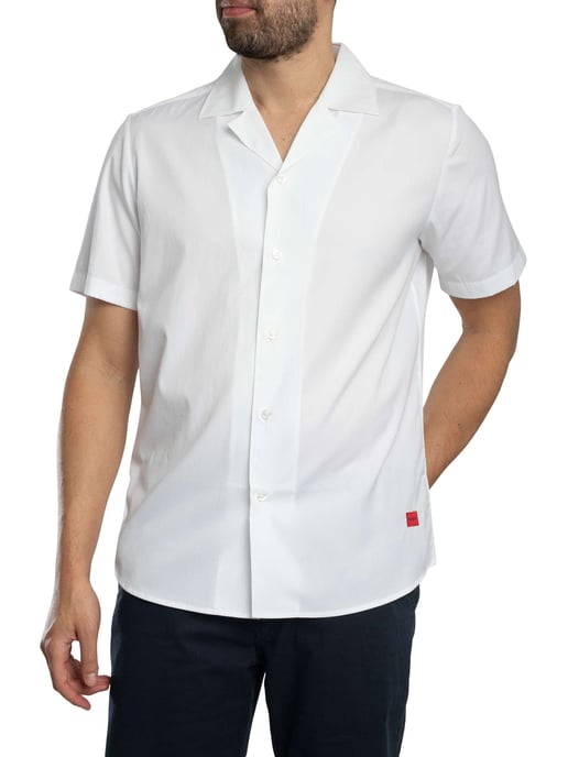 HUGO Camisa De Manga Corta Ellino, Blanco - Image 2