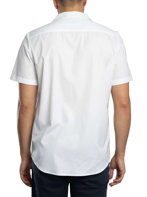 HUGO Camisa De Manga Corta Ellino, Blanco - Image 3