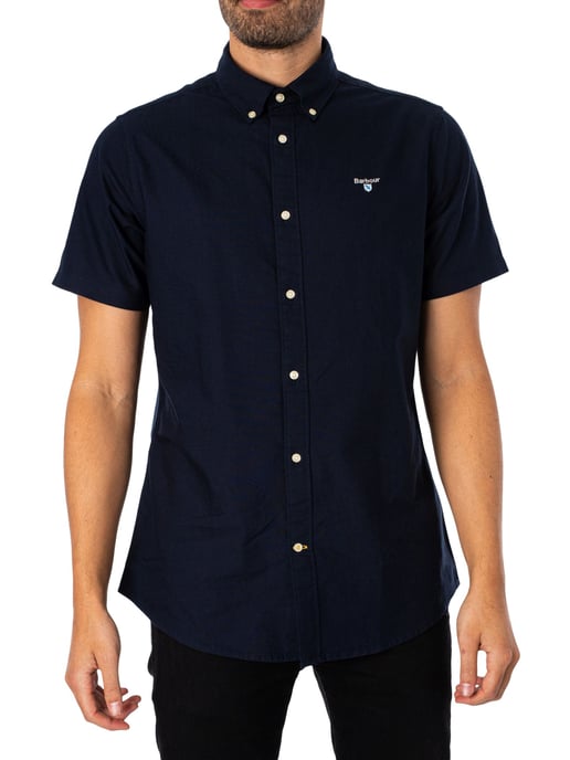 Barbour Camisa De Manga Corta De Sastre Oxtown, Azul - Image 2