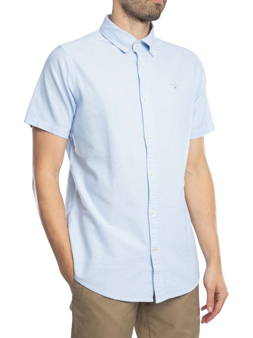 Barbour Camisa Entallada De Manga Corta Oxtown, Azul - Image 2