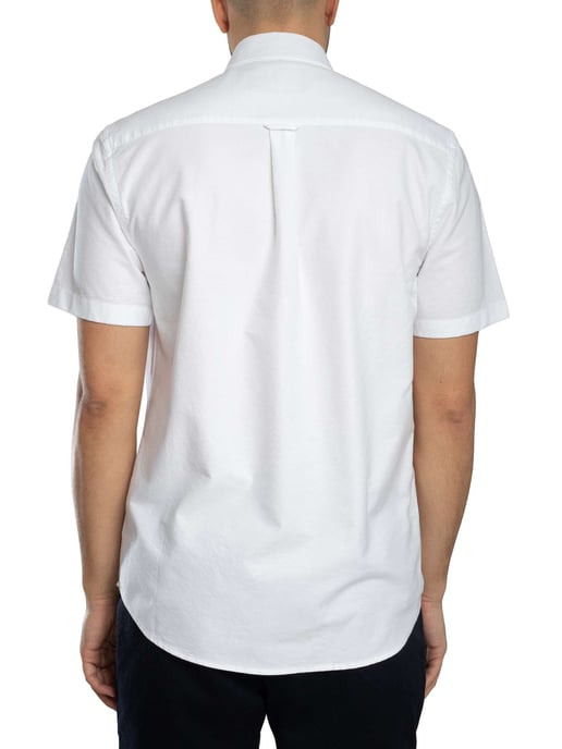Lyle & Scott Camisa Oxford De Manga Corta, Blanco - Image 3