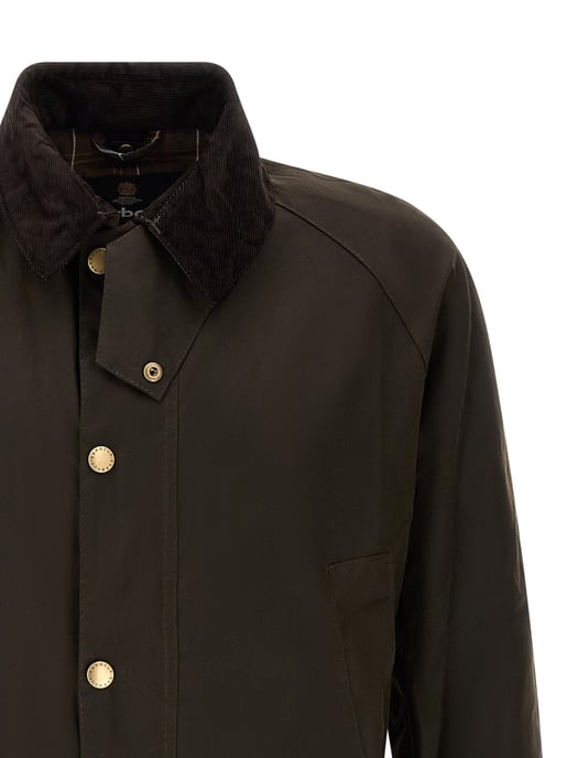Chaqueta de algodón marrón Barbour - Image 4