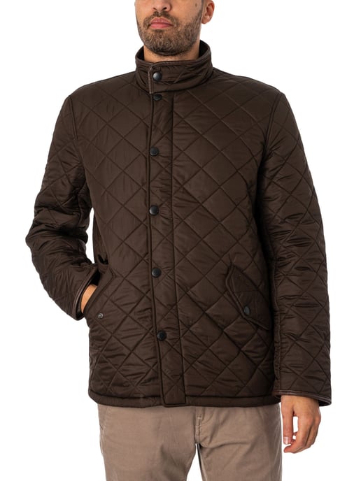 Barbour Chaqueta Acolchada Powell, Verde - Image 2