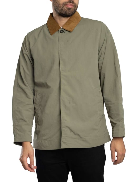 Barbour Chaqueta Corta Impermeable Rokig, Verde - Image 2