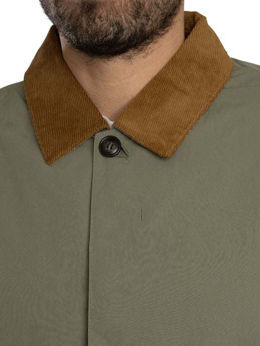 Barbour Chaqueta Corta Impermeable Rokig, Verde - Image 5
