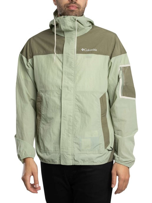 Columbia Chaqueta Cortavientos Challenger II, Verde - Image 1