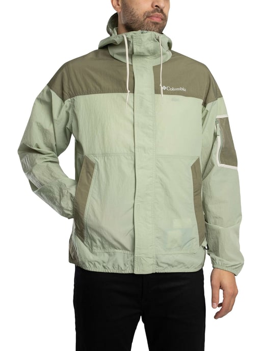 Columbia Chaqueta Cortavientos Challenger II, Verde - Image 2