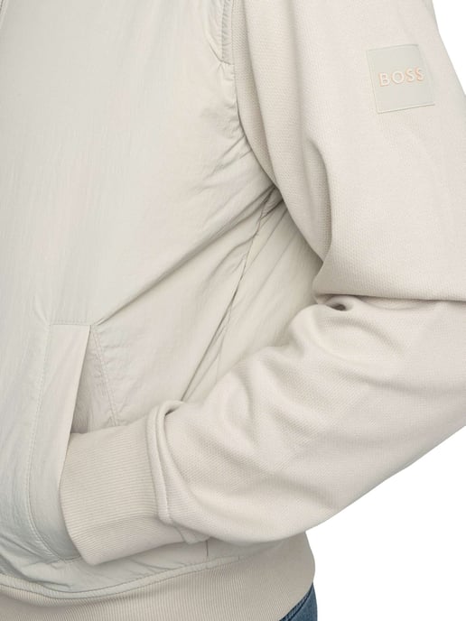 BOSS Chaqueta Bomber Ze Smartcore, Gris - Image 5