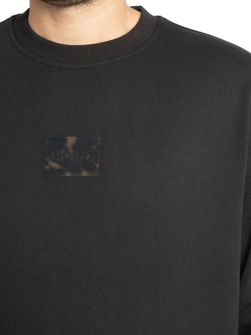 HUGO Sudadera Con Logo De Daylo Box, Negro - Image 4